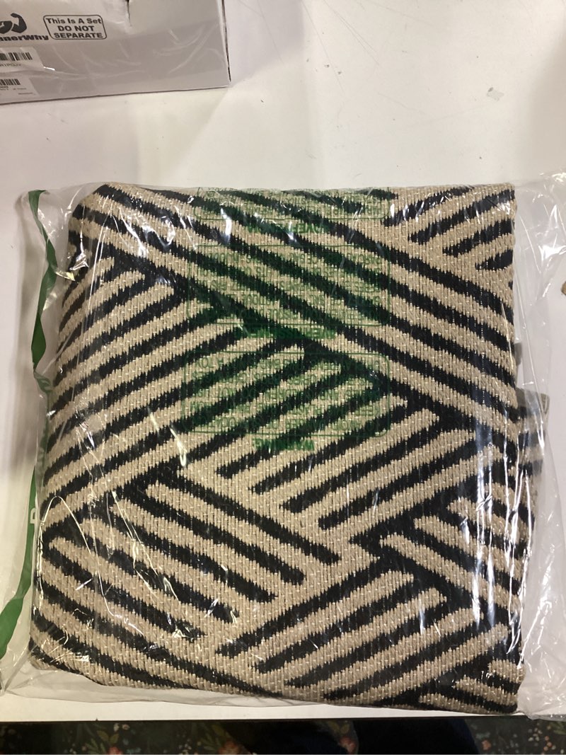 Condition photo showing New/Like New for Door Mat Indoor Outside Entrance 31"x47", Low-Profile Non Slip Outdoor Inside Doormat Entryway Mat, Dirt Resistant Absorbent Front Porch Welcome Entry Mats, Washable Easy Clean, Brown Brown 31"x47"