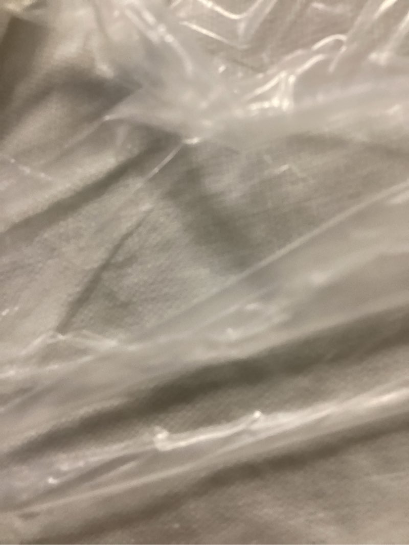 Condition photo showing Good Condition for european linen piped deluxe bedding bundle, king, white/toffee