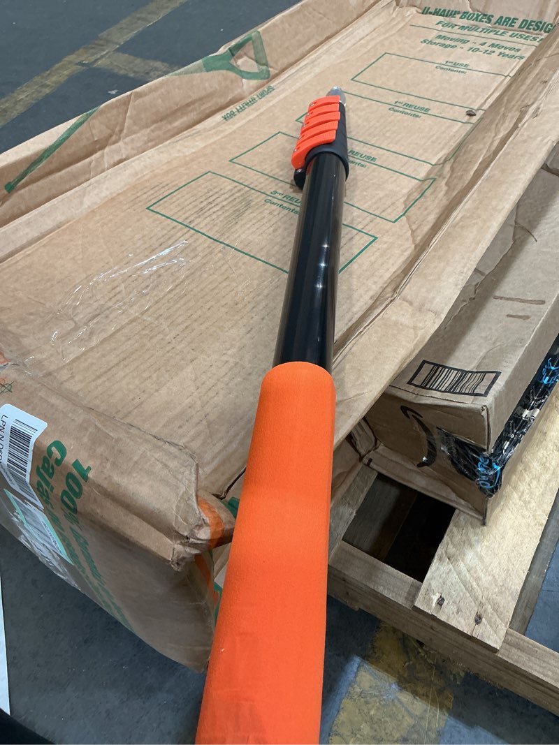 Condition photo showing Good Condition for 3-12ft telescopic extension pole, flip-lock & screw dual locking extendable pole, multi-purpose paint roller extension pole for painting & cleaning