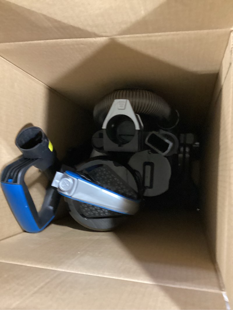 Condition photo showing Good Condition for eureka airspeed ultra-lightweight compact bagless upright vacuum cleaner, replacement filter, blue