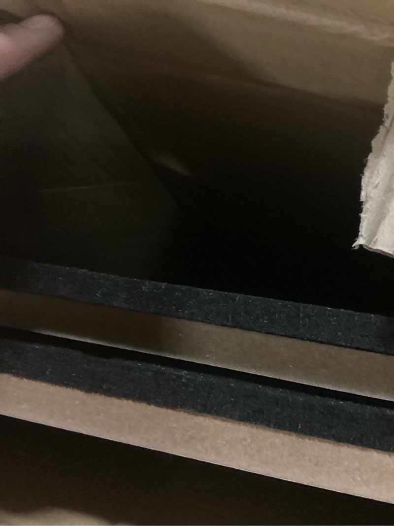 Condition photo showing Good Condition for art3d 2 wood slat acoustic panels for wall and ceiling - 3d fluted sound absorbing panel with wood finish - walnut