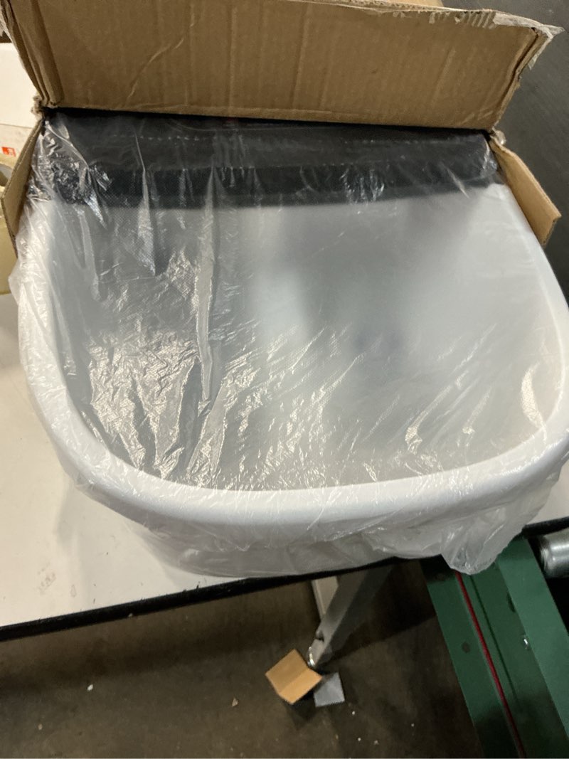 Condition photo showing New/Like New for rightmell foot spa with ozone & blue light, bubble massage & 8 rollers, adjustable constant temperature (95?-118?), large capacity foot massager with epsom salt for home & office relaxation