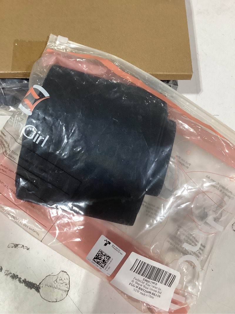 Condition photo showing Good Condition for FeelinGirl Waist Trainer for Women Bandage Wrap Trimmer Belt Long Torso Tummy Wraps Belly Body Shaper Waist Trimmer Belt Aa/Black - One Size One Size