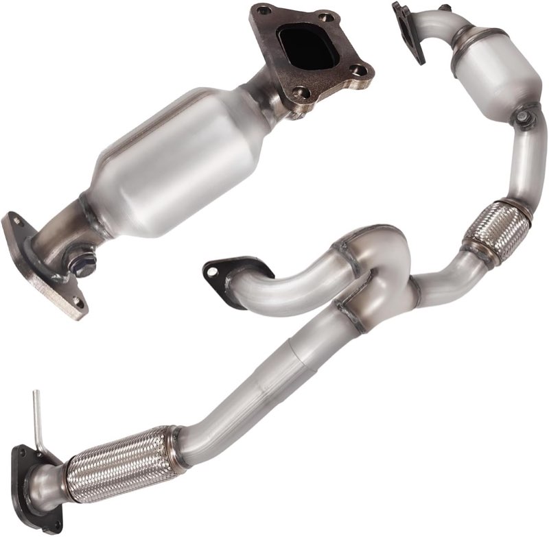(incomplete) JT Exhaust Catalytic Converter Compatible with CADILLAC SRX 2010 2011, SAAB9-4X 2011 3.0L V6 (EPA Co