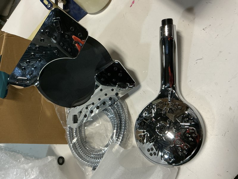 Condition photo showing Good Condition for Shower Head with Handheld High Pressure, Rain Shower Head with Fixed Showerhead and 9 Sprays Handhel