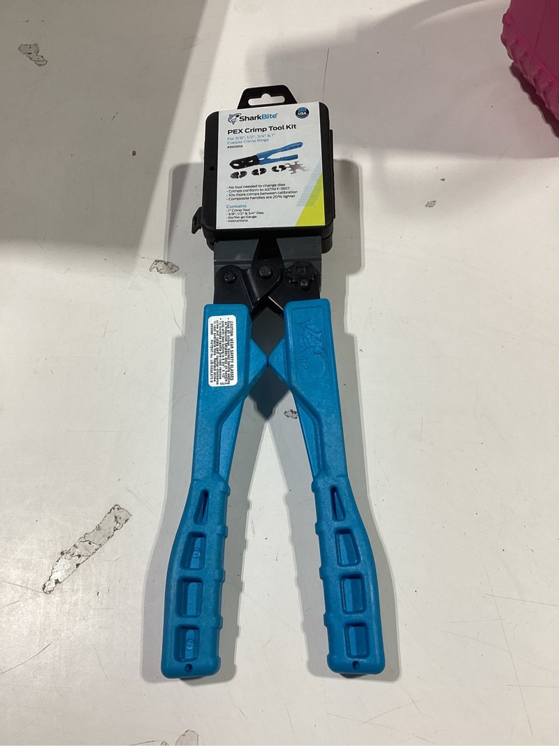 Condition photo showing Good Condition for SharkBite 3/8-in, 1/2-in, 3/4-in, 1-in PEX Crimp Tool