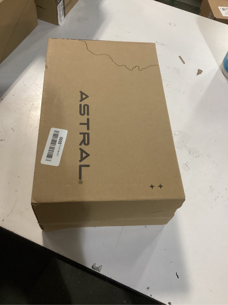 Condition photo showing New/Like New for astral loyak all weather shoes - men's & women's waterproof, breathable sneaker for travel & casual wear m10 w11