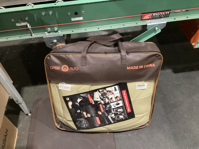 Condition photo showing New/Like New for OASIS AUTO Custom Fit Seat Covers for 2009-2018 Dodge Ram 1500 & 2010-2018 Ram 2500 3500 (Crew & Quad Cab), Full Set Premium Leatherette, Waterproof Truck Protectors (Black) 09-18(FullSet) Black