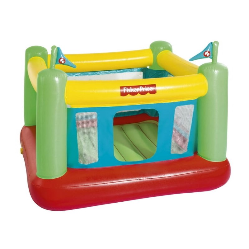 fisher-price indoor bouncer with built-in pump
