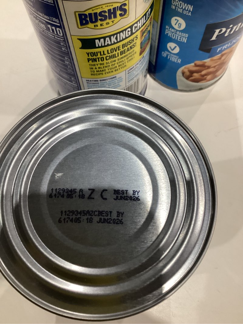 Condition photo showing New/Like New for BUSH'S BEST Pinto Beans 53 oz