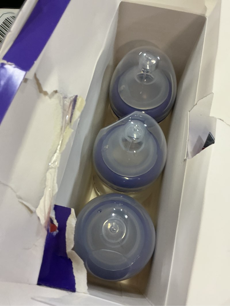 Condition photo showing Good Condition for lansinoh anti-colic baby bottles, bpa-free plastic, 5oz, 3pk, slow flow nipples (size s), breastfeeding bottle, naturalwave design, baby essentials