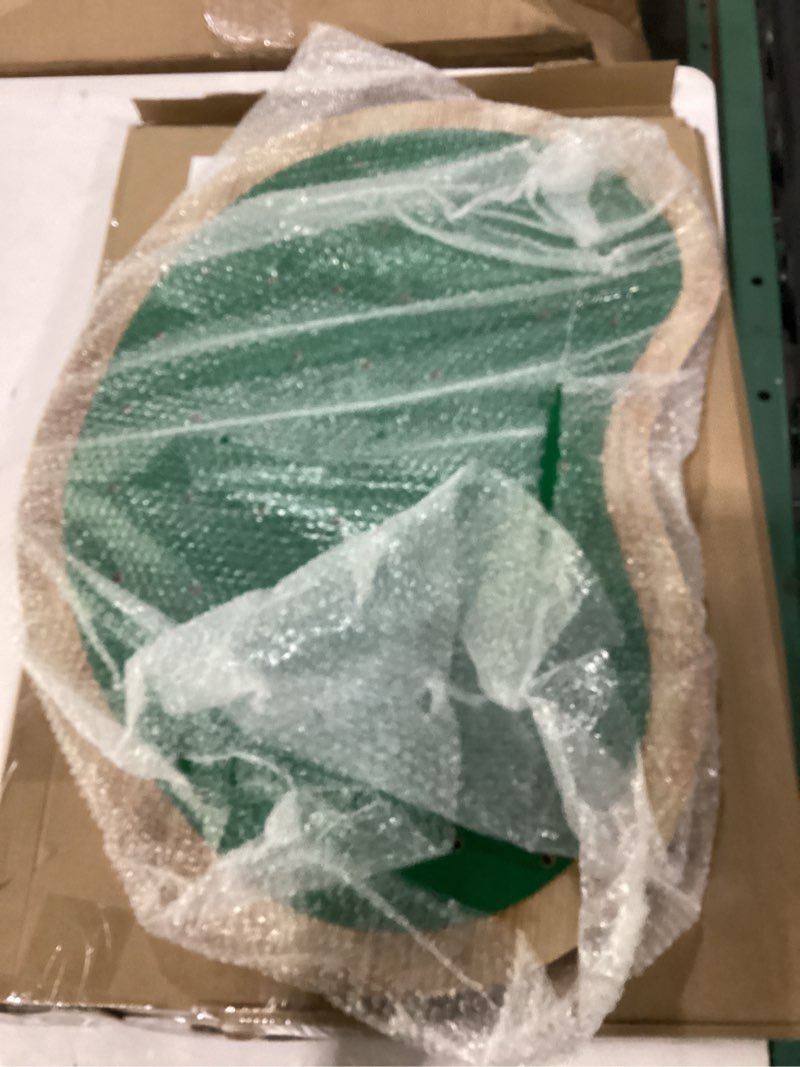 Condition photo showing Good Condition for 40 golf ball display rack cabinet holder case - wall mount golf gifts for enthusiasts - unique putting green shape