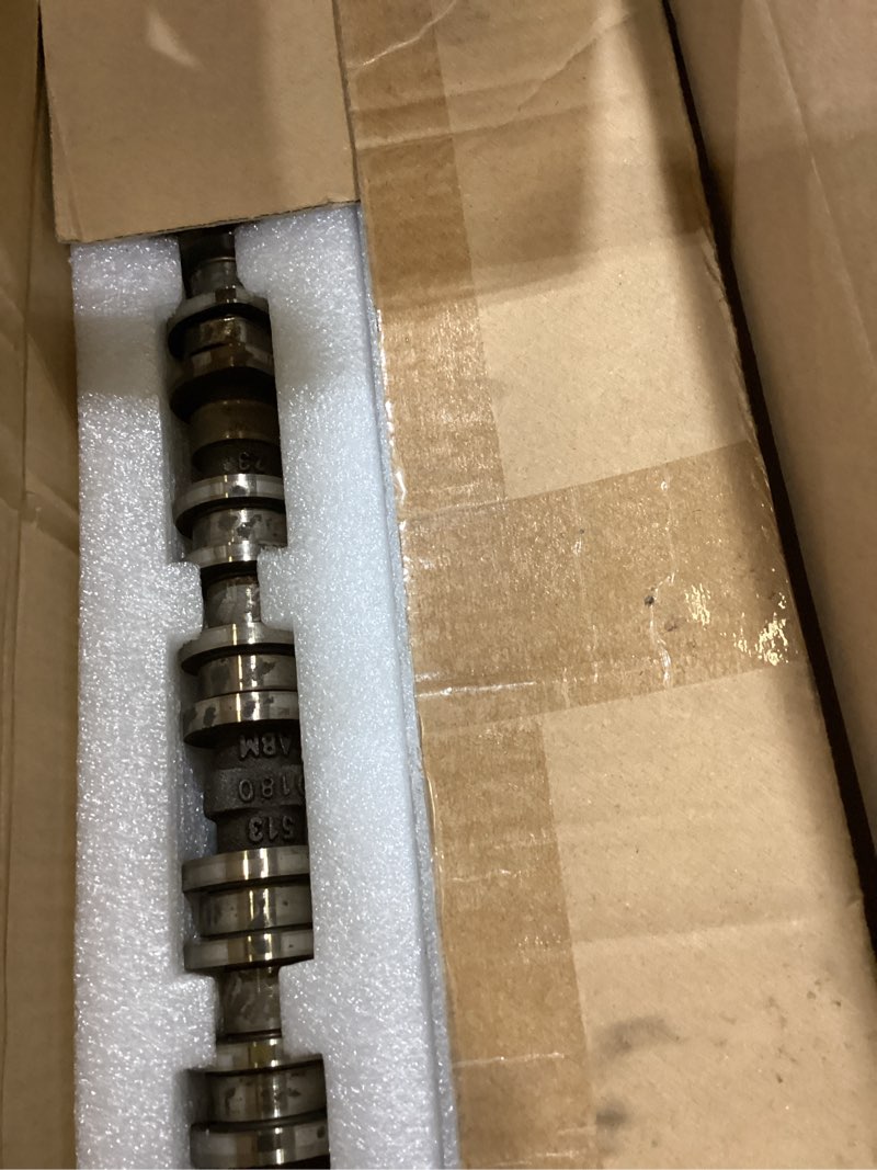 Condition photo showing As Is for 5047912AA,5047913AA Left and Right Side Intake Camshafts Set, for Jeep Wrangler/Grand Cherokee/Gladiator,for Dodge Durango, for RAM 1500/Promaster,for Chrysler Pacifica/Voyager, 3.6L, 16-24 IL&IR 5047912AA 5047913AA