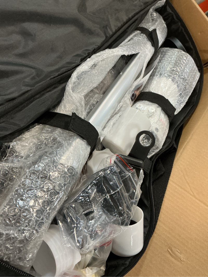 Condition photo showing Good Condition for gskyer telescope, 70mm aperture 400mm az mount astronomical refracting telescope for kids beginners - travel telescope with carry bag, phone adapter and wireless remote. az70400