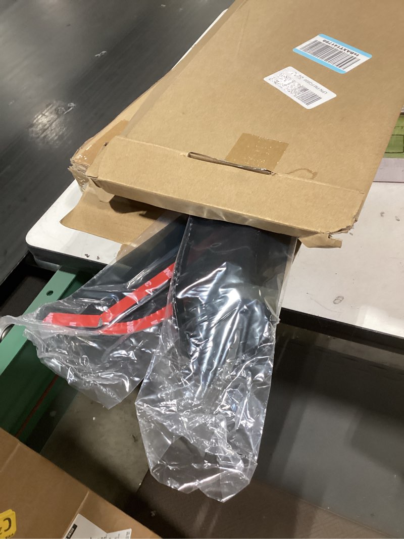Condition photo showing Good Condition for 4pcs front+rear smoke sun/rain guard outside mount tape-on window visors compatible with 99-06 silverado sierra 1500/2500/3500 07 classic body extended cab with half size back doors