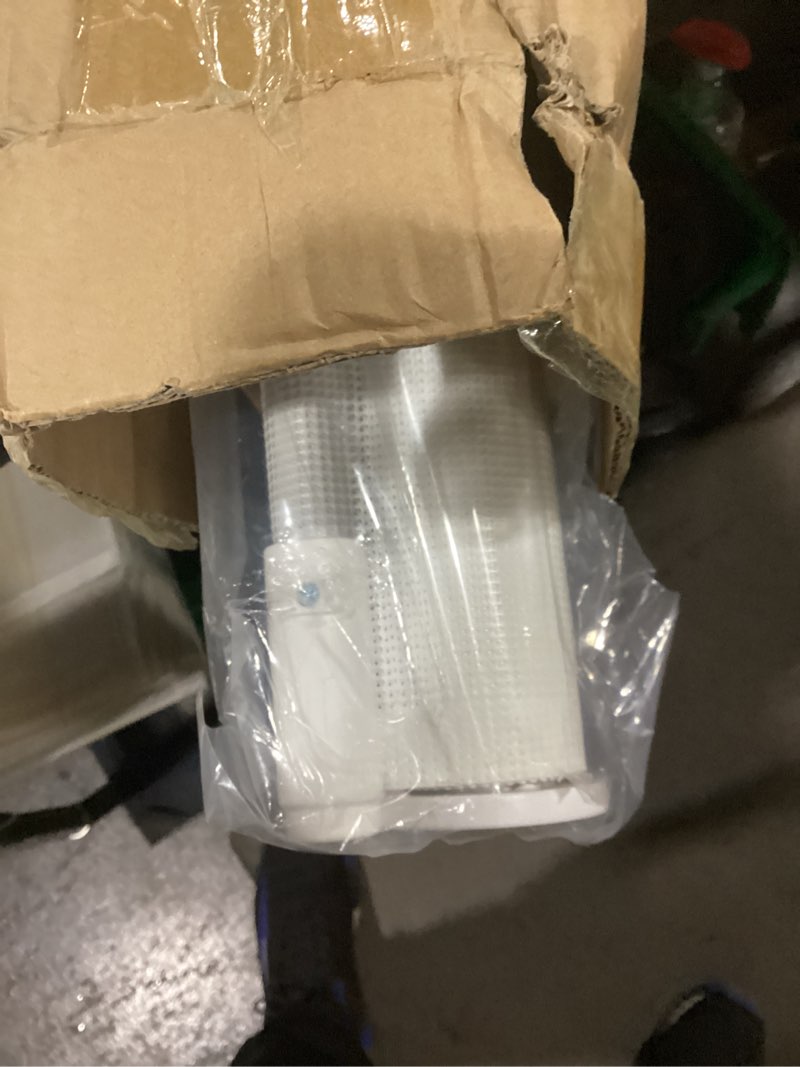 Condition photo showing Good Condition for Retractable Baby Gates for Stairs, 55" Wide Baby Gate Dog Gate, 41" Tall Retractable Pet Gate for Doorways, Child Safety Gates Mesh Gate with Fiberglass Rods for Stairways, Hallways, Indoor/Outdoor White 41" Tall x 55" Wide