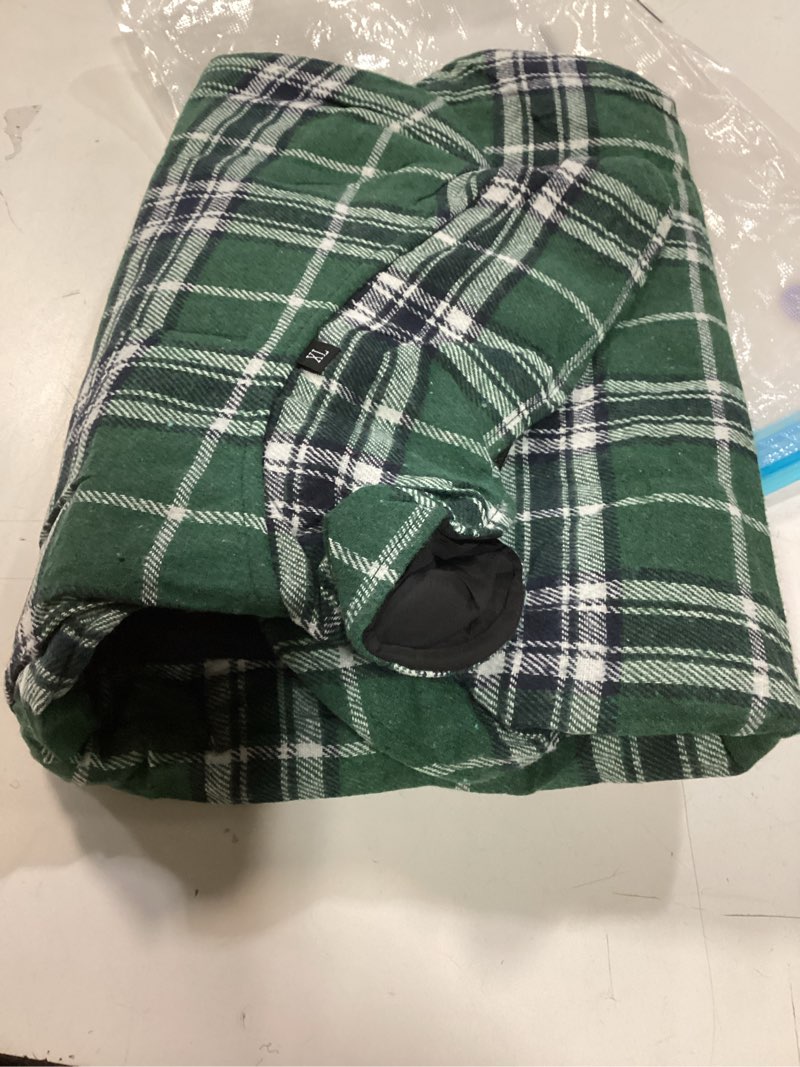 Condition photo showing Good Condition for Kuoser Waterproof Dog Coat, Reversible Dog Jacket for Medium Dogs, Adjustable Durable Doggie Winter Coat Warm Puppy Cold Weather Apparel from Small to Large Breed, Green M Green Medium (Pack of 1)