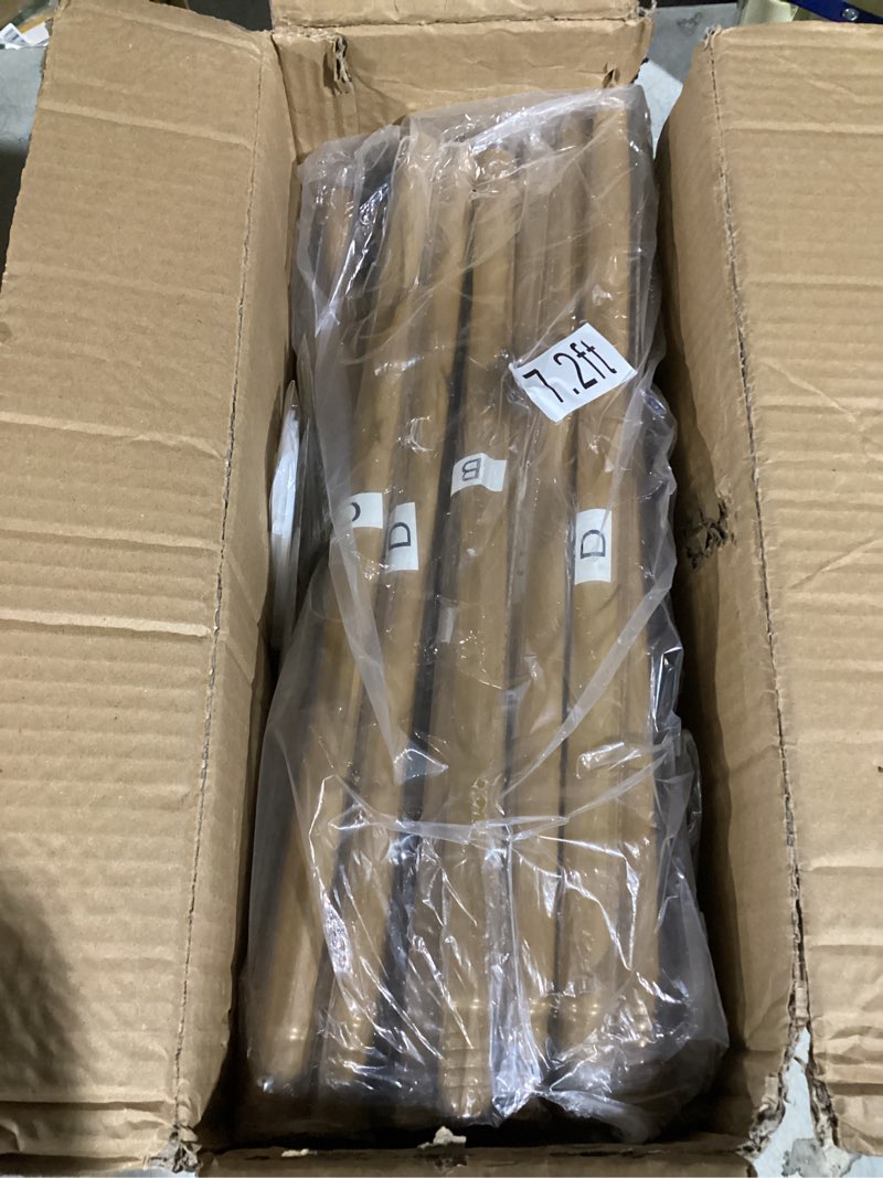 Condition photo showing Good Condition for Metal Arch Backdrop Stand 6FT, Gold Wedding Arch Stand Frame, Square Balloon Arch Stand for Wedding Ceremony, Party, Baby Shower Decoration, Graduation Ceremony, Door Frame Back Drop Stand 6X2.6FT