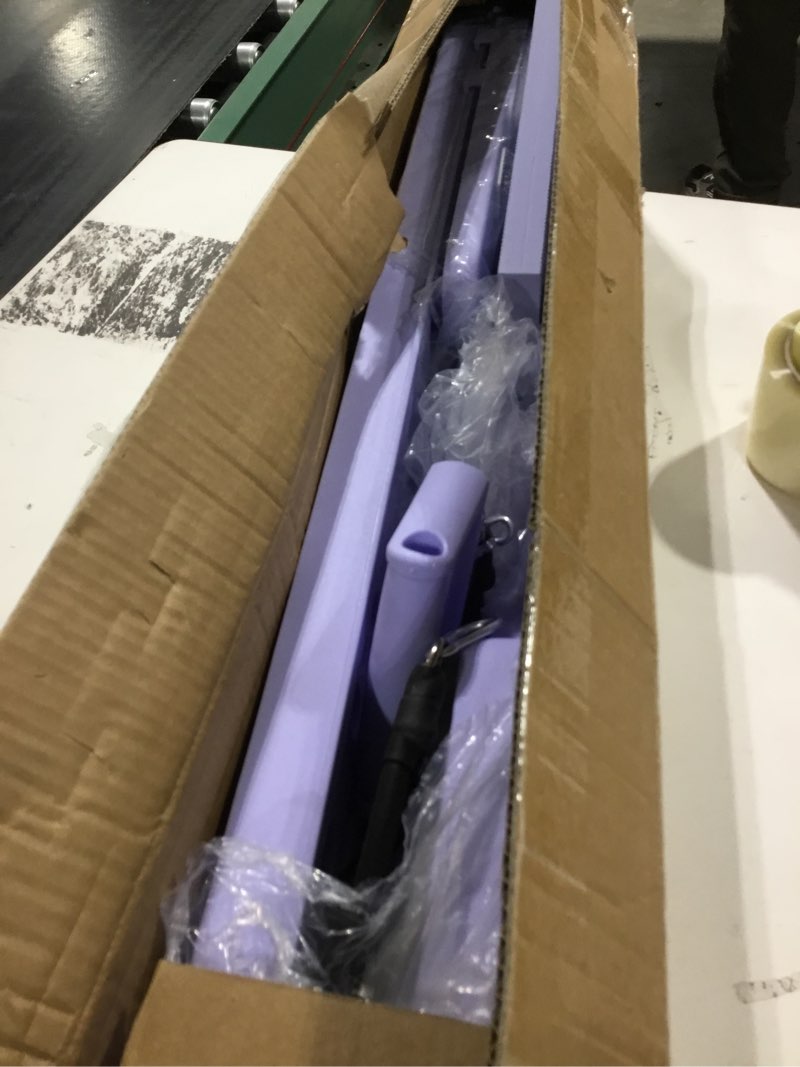 Condition photo showing Good Condition for Pilates Board | Portable Pilates Reformer Equipment & Ski Balance Board for Home Workout | 12 in-1 Split Pilates Reformer Machine with Digital Timer | Home Pilates Kit for Gym,Abs,Fitness,Exercise Split-Purple