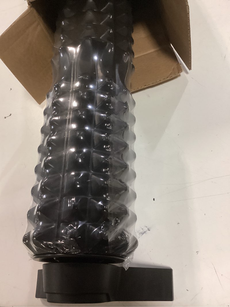 Condition photo showing New/Like New for foam roller with detachable stand, 18" deep tissue massage roller, beginner-friendly support design for muscle recovery, home workout & fitness - black black 18-inch