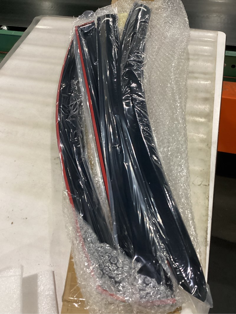 Condition photo showing Good Condition for 4pcs side window vent visor rain guard deflector acrylic slim style replacement for 2004-2009 sienna