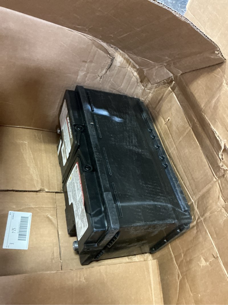 Condition photo showing As Is for acdelco gold 49agm (88864539) 36 month warranty agm bci group 49 battery