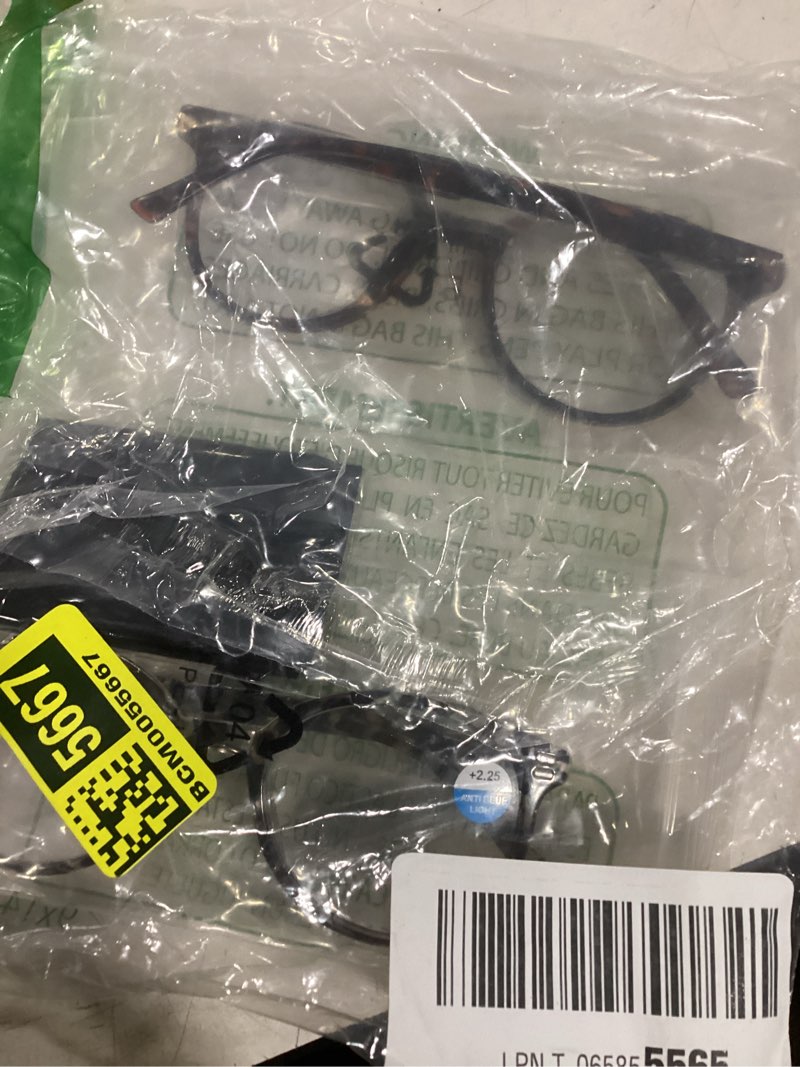 Condition photo showing As Is for glasses