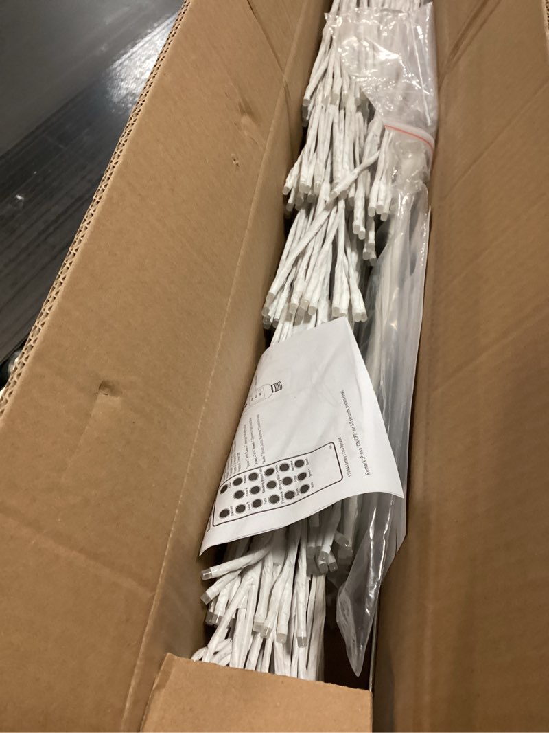 Condition photo showing Good Condition for 7.5ft Height Christmas Outdoor Tree Light - 336 LED Waterproof Artificial Christmas Decoration Lighted Outdoor Display with Remote Control+ Multi Mode+Memory+Timer Function (RGB)