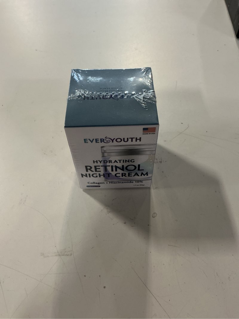 Condition photo showing New/Like New for Night Cream Face Moisturizer for Women with Retinol, Collagen, Niacinamide, Anti Aging Overnight Fac