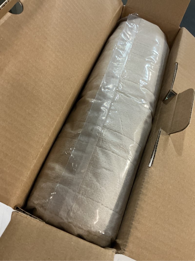 Condition photo showing New/Like New for sealy heated blanket electric throw, flannel & sherpa heating throw with 6 heat settings & 2-10 hours auto shut off, fast heating & etl certification, 50x60 inch, beige beige throw size 50" x 60"