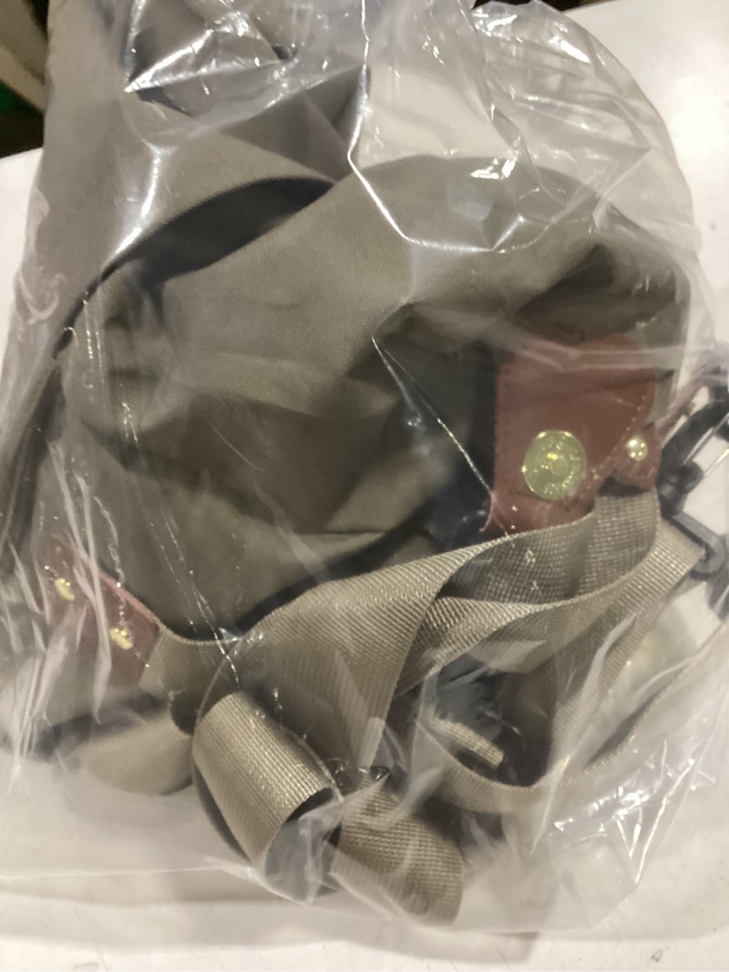 Condition photo showing Good Condition for Diaper Bag Tote, Diaper Baby Bags with Pacifier Case, Shoulder Straps, Stroller Clips, Waterproof Large Mommy Bag Maternity Bag Travel Baby Bag for Mom and Dad, khaki Large Khaki