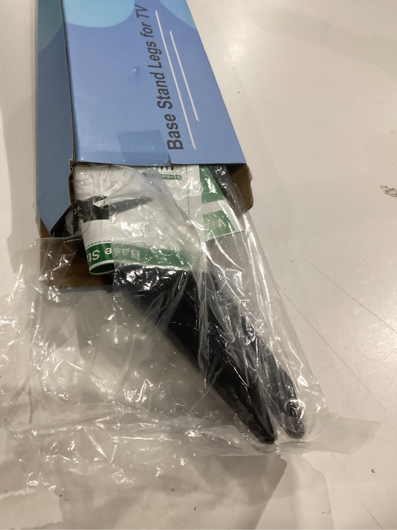 Condition photo showing Good Condition for TV Stand for Westinghouse Roku TV Legs, TV Stand Legs for Compatible with Holes Center Distance 1.3cm/0.51inch - 2.4cm/ 0.94inch, Please Measure Distance Between TV Bottom Two Holes, Black