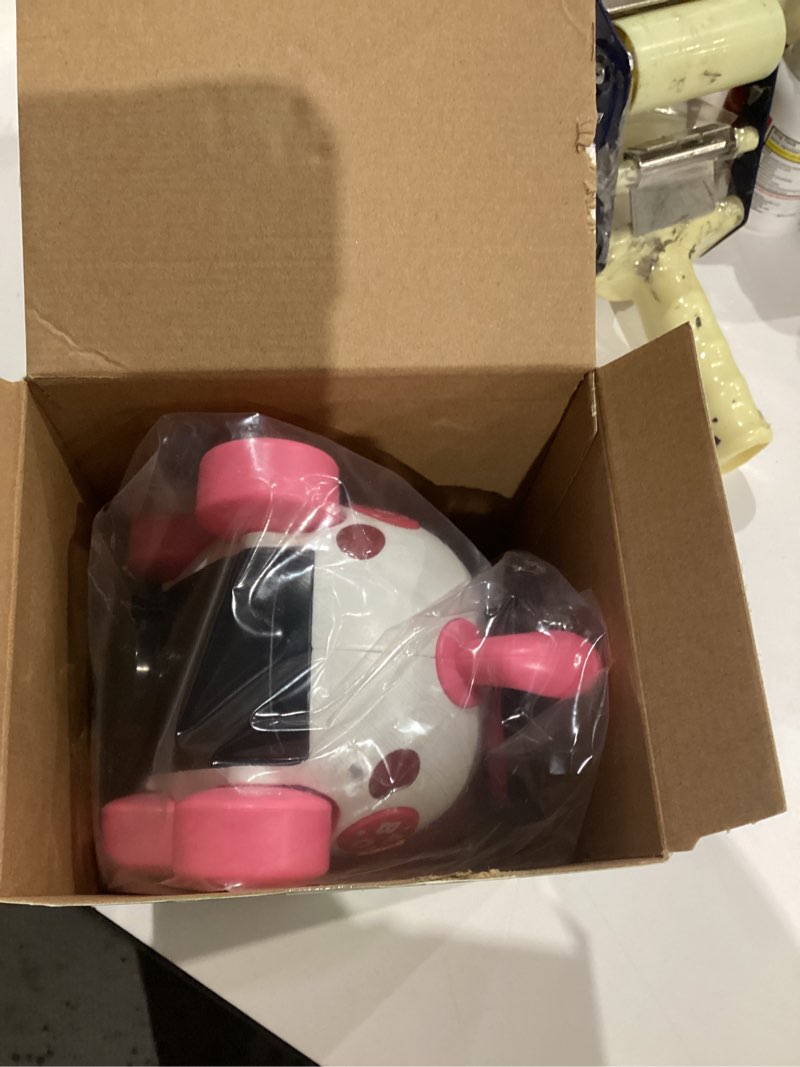 Condition photo showing As Is for 3-in-1 musical puppy toys for 1 year old girl gift, educational baby toy 6-12-18 month, 1st birthday gift for 1 year old girl boy, first bilingual present for 7 8 9 10 month infant (pink)
