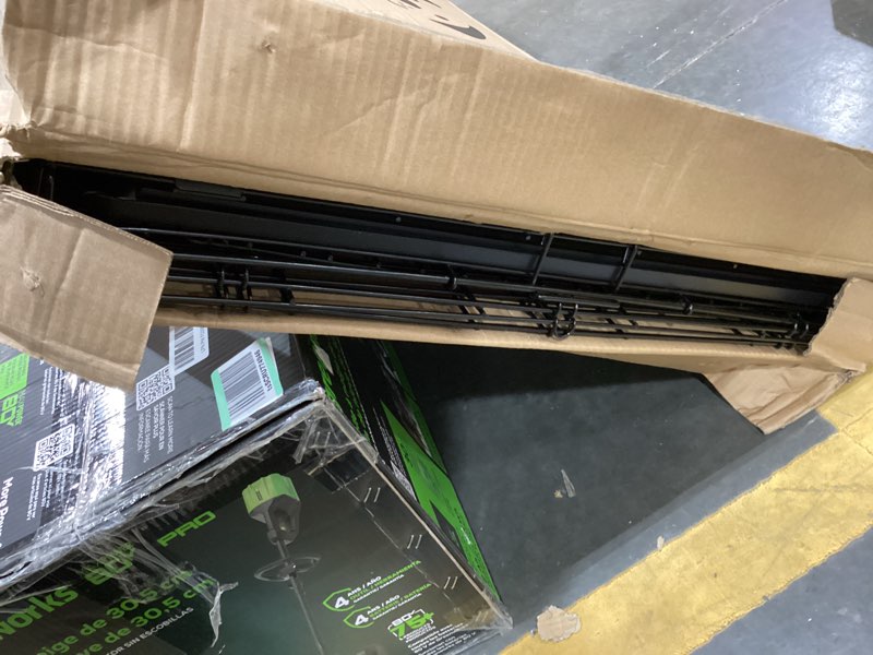 Condition photo showing Good Condition for New World Double Door Folding Metal 48-Inch Dog Crate, Includes Leak-Proof Pan, Floor Protecting Feet, & New Patented Features, for Extra-Large Sized Breeds 48.0"L x 30.0"W x 33.0"H