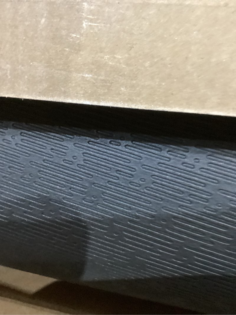 Condition photo showing As Is for Hatha Yoga Extra Thick TPE Yoga Mat - 72"x 32" Thickness 1/2 Inch -Eco Friendly SGS Certified - With High Density Anti-Tear Exercise Bolster For Home Gym Travel & Floor Outside Black