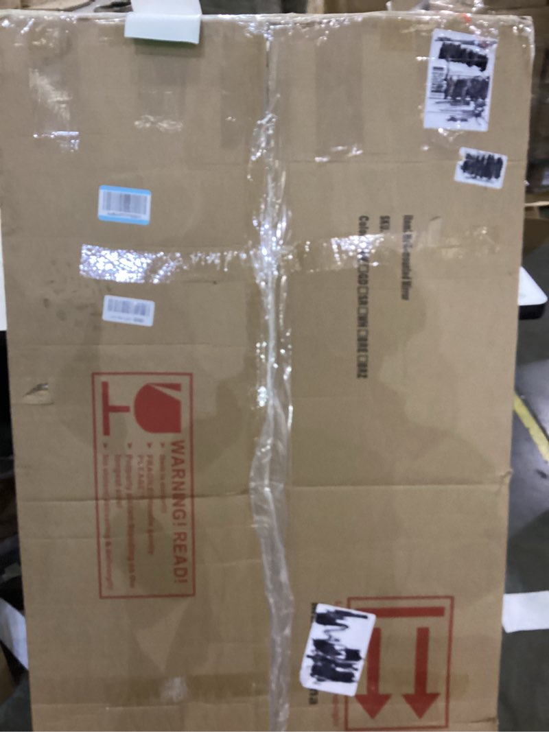 Condition photo showing As Is for Window Mirrors for Wall Decor, Large Wall Mirrors Decorative Window Pane 28 x 55, Rectangular Metal Framed Wall Mounted Mirrors for Bedroom, Living Room, Dining Room, Entryway, Bathroom Black 55"L x 28"W