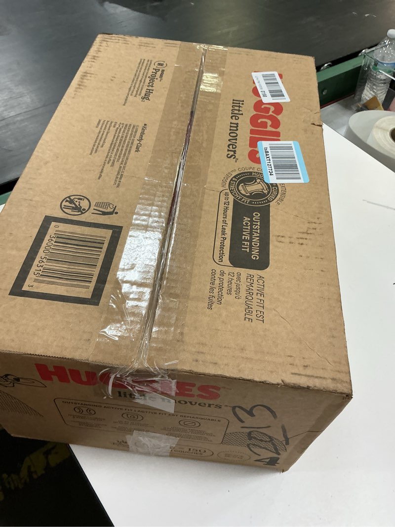 Condition photo showing New/Like New for Huggies Little Movers Disposable Diapers - Econ+ Pack - Size 4 - 150ct