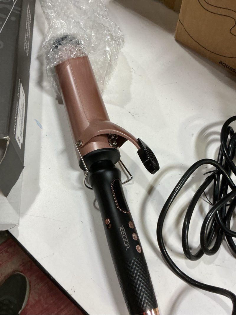 Condition photo showing New/Like New for YEEGOR 2 inch Extra Large Curling Iron,Long Barrel Culing Wannd,100-240V Dual Voltage Hair Curler for Big Wave Curls,12 Temps 2 inches