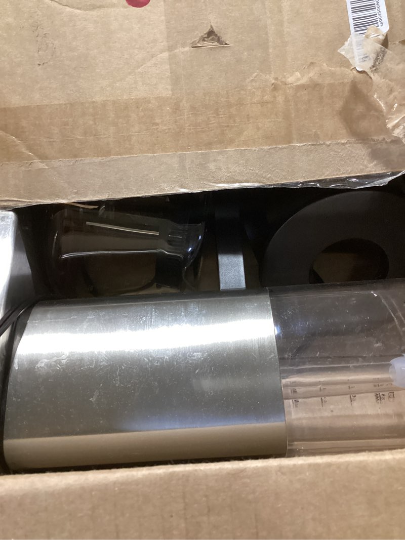 Condition photo showing As Is for KRUPS Essential Brewer 8 Cup Drip Coffee Maker Machine, SCA-Certified, Blooming Technology, Barista-Quality, Pour Over Coffee Machine, Easy to Clean, Stainless Steel Design, Silver 8-Cup Automatic Pour-Over Coffee Maker