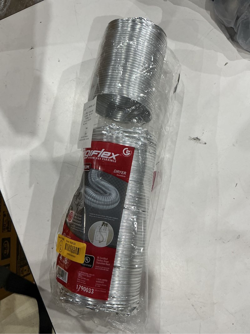 rigiflex dryer vent ( silver )