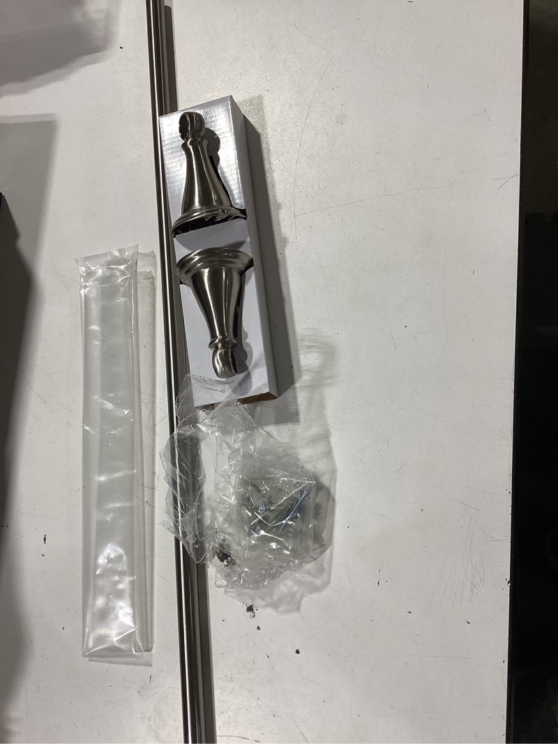 Condition photo showing Good Condition for delta windemere brushed nickel silver towel bar 24 in. l die cast zinc