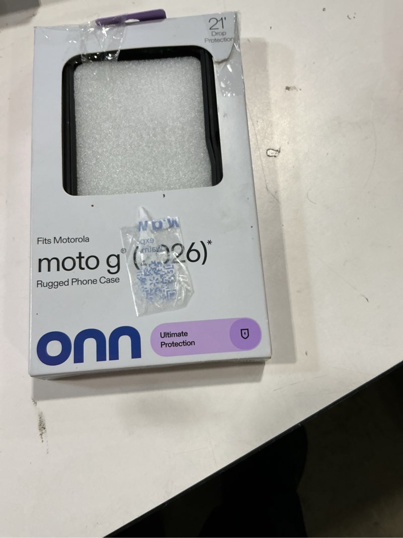 Condition photo showing Good Condition for onn rugged phone case for motorola moto g (2026) - black