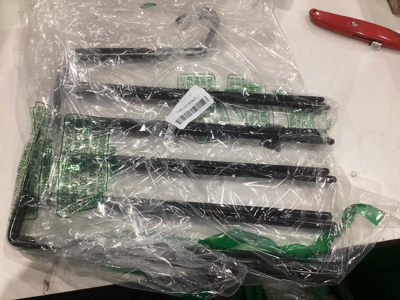 Condition photo showing Good Condition for Nature Smile Pants Hangers 3pack, Heavy Duty Multi Layers Space Saving Slack Hangers,Non Slip 5 Tier Open-Ended Pants Hanger Closet Storage Organizer for Garden Flags Trousers Jeans Scarf