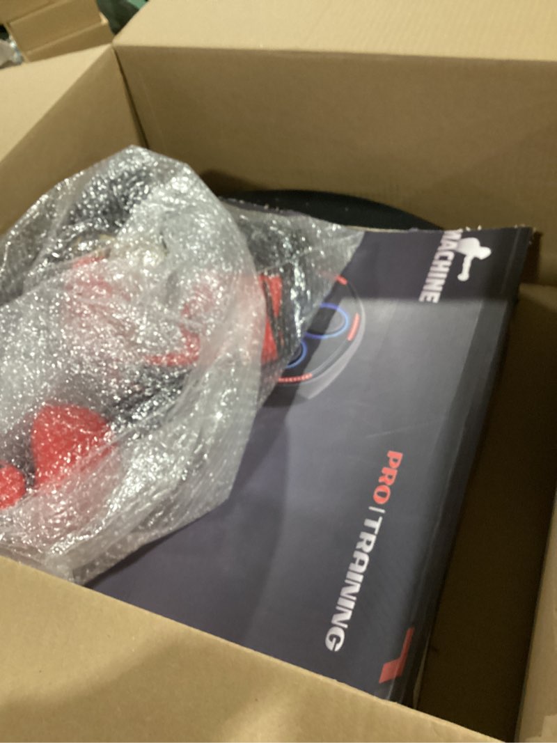 Condition photo showing Good Condition for New Smart Music Boxing Machine & Interactive Punching Trainer | 8-Target with LED Rhythm Lights & Wall Mount | Home Workout & Fun for Adults/Kids, Ideal Gift