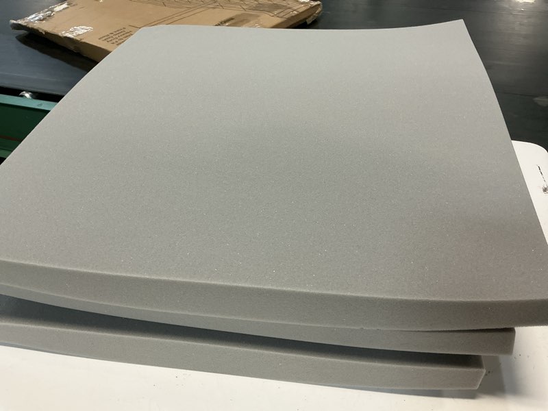Condition photo showing Good Condition for couch cushion support for sagging seat, 20"x20"x2" 40d high density curved foam sofa cushion support, under-cushion sag repair,grey set of 3