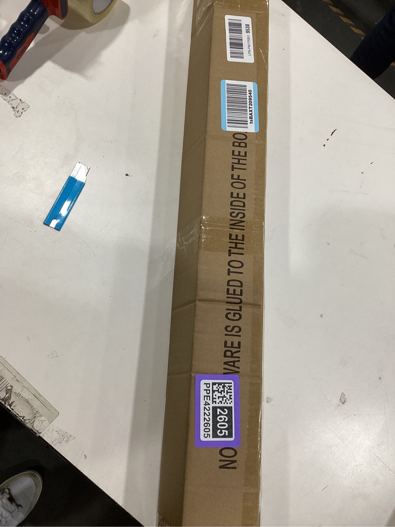 Condition photo showing Good Condition for Antique Bronze Bay Window Curtain Rods with Aluminum End Cap Finials and Brackets,Adjustable 36-72 Inch Center Rod for windows (24-68’’), 20-36 Inch Side Rods for windows (16-32’’) 20-36"&36-72"&20-36"(3 Sided) Antique Bronze