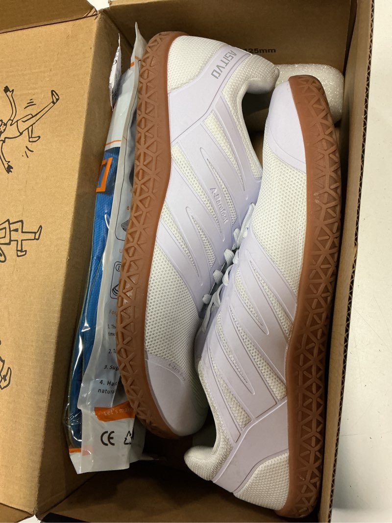 Condition photo showing Good Condition for asitvo wide men's barefoot zero drop sole minimalist width toe box walking shoes sneakers tpu toe no-sew upper 13 wide white oxford