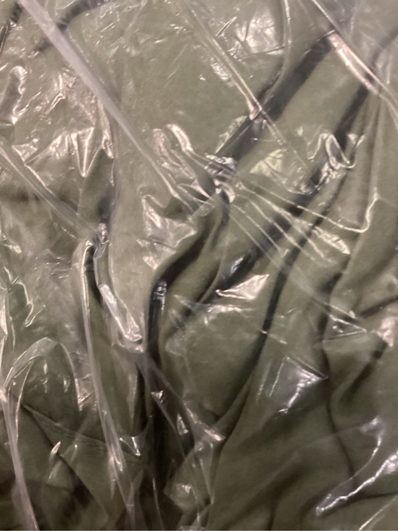 Condition photo showing Good Condition for bamboo duvet cover, king/cal king, olive