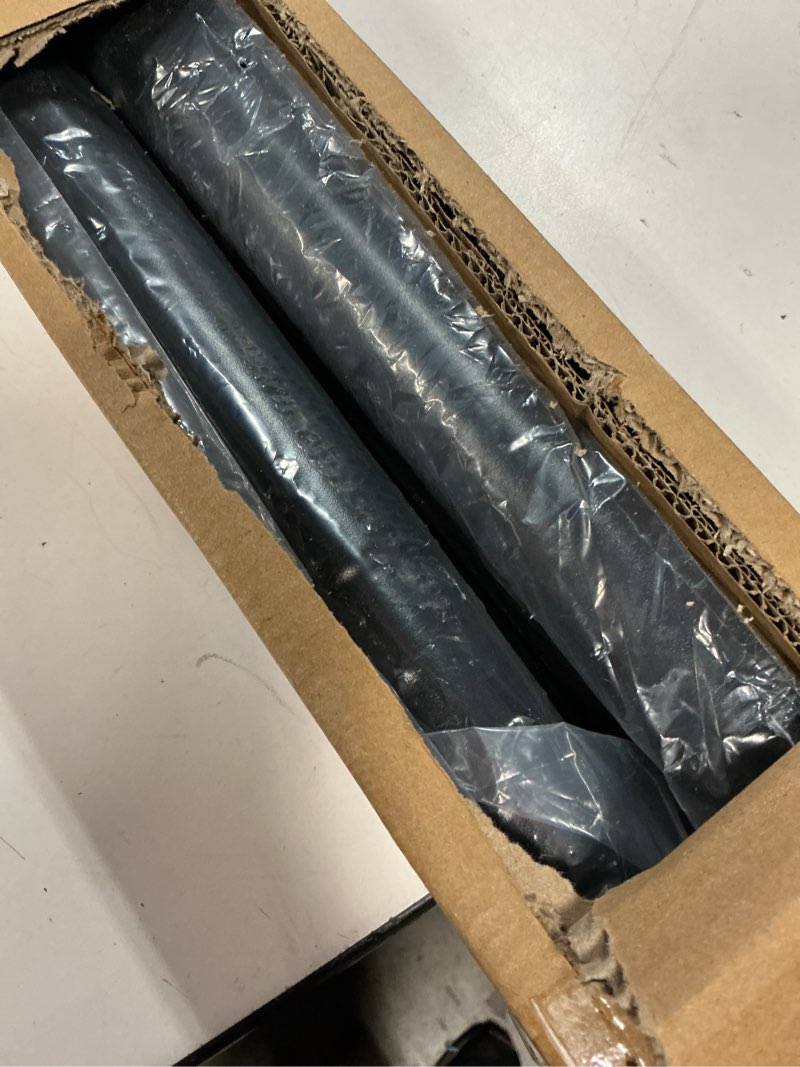 Condition photo showing New/Like New for aizesi 41-144 inch heavy duty black tension curtain rod - no drilling, adjustable, rust-resistant for outdoor, living room, window, bathroom