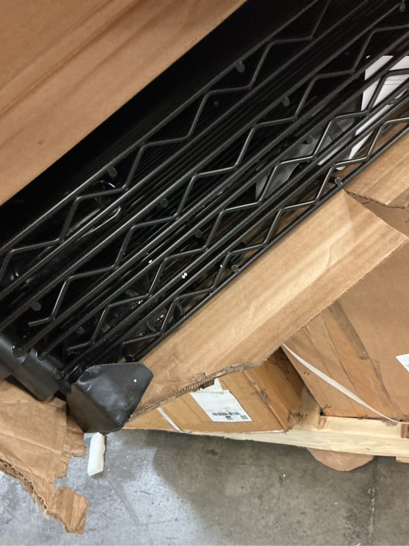 Condition photo showing New/Like New for garvee 59"w × 23.9"d × 73.8"h" heavy duty storage shelves, 4-tier 2640 lb garage rack with wheels